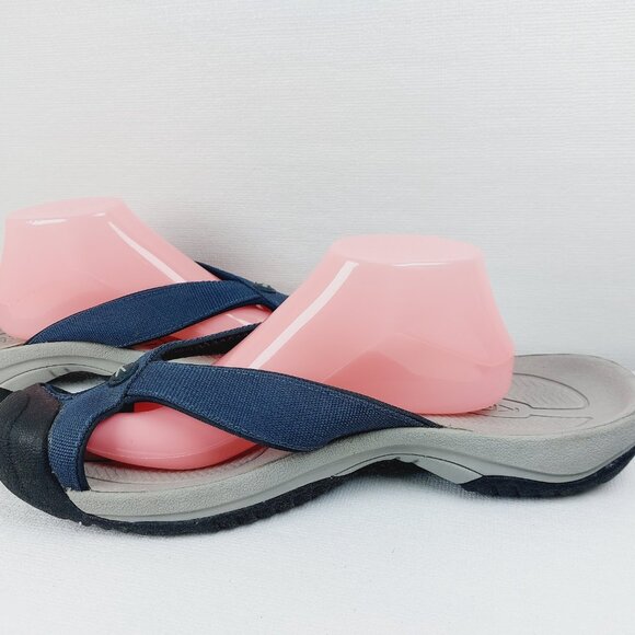 Keen Men\'s Blue Gray Waimea H2 Close Arch Support Slip-On Flip-Flop Sandal Sz 14 main image 5